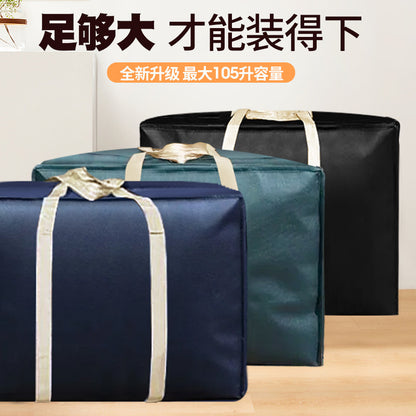 Moving Bag Quilt Storage Bag Clothes Luggage Travel Tackling Bag Dust-proof Moisture-proof Large Capacity Handbag - image 3