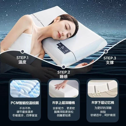 Yunduo Hotel's Same Deep Sleep Memory Pillow Slow Rebound Pro Double Core Single Core Zero Pressure Neck Pillow Manufacturer Wholesale - image 2