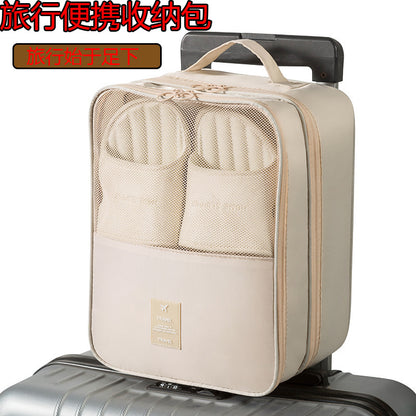 Shoe Storage Bag Travel Portable Waterproof Dustproof Shoe Bag Shoe Cover Storage Box Large Capacity Shoe Storage Artifact - image 1