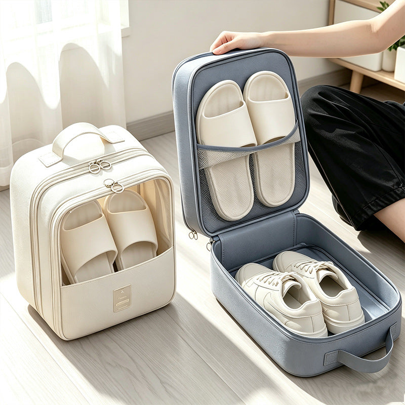 Shoe Storage Bag for Business Trips, Portable Suitcase, Shoe Bag, Shoe Cover Storage Box, Dust-Proof Shoe Storage Artifact - image 1