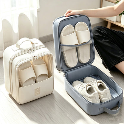 Shoe Storage Bag for Business Trips, Portable Suitcase, Shoe Bag, Shoe Cover Storage Box, Dust-Proof Shoe Storage Artifact - image 1