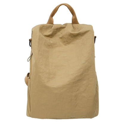 Lightweight Nylon Backpack for Women, Fashionable Niche Travel Backpack, Casual Versatile Simple Artistic Women's Backpack - image 5