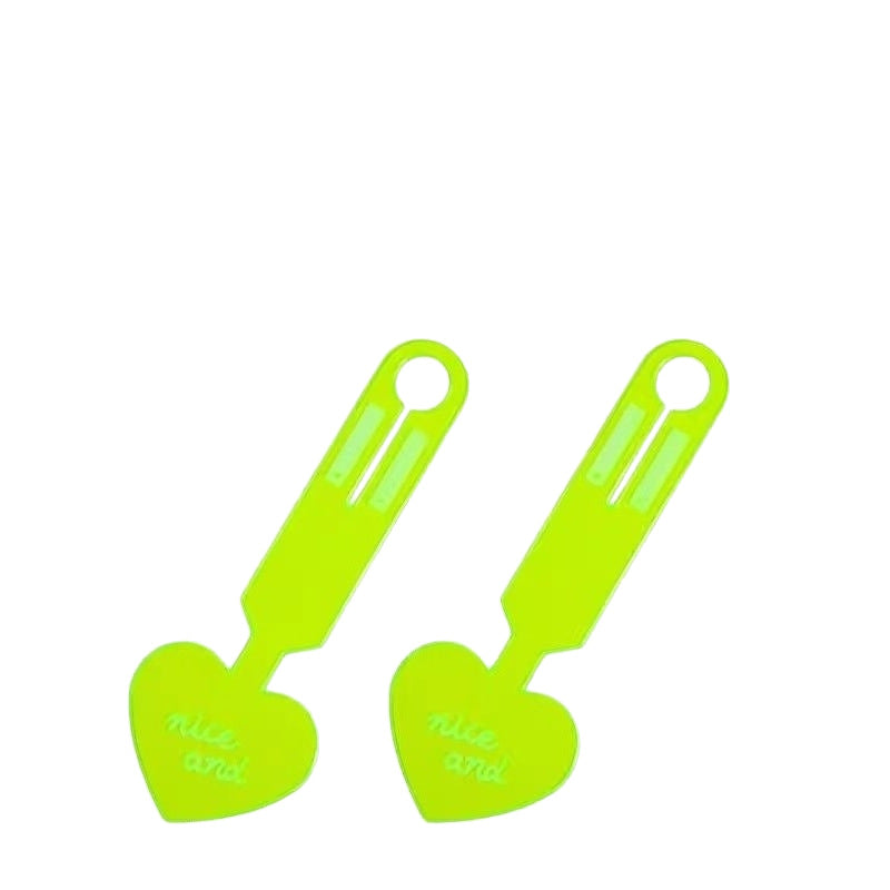 Ins Fluorescent Luggage Tag Suitcase Tag Identification Tag Checked Anti-Lost Tag Identification Tag Business Trip Travel Mark - image 5