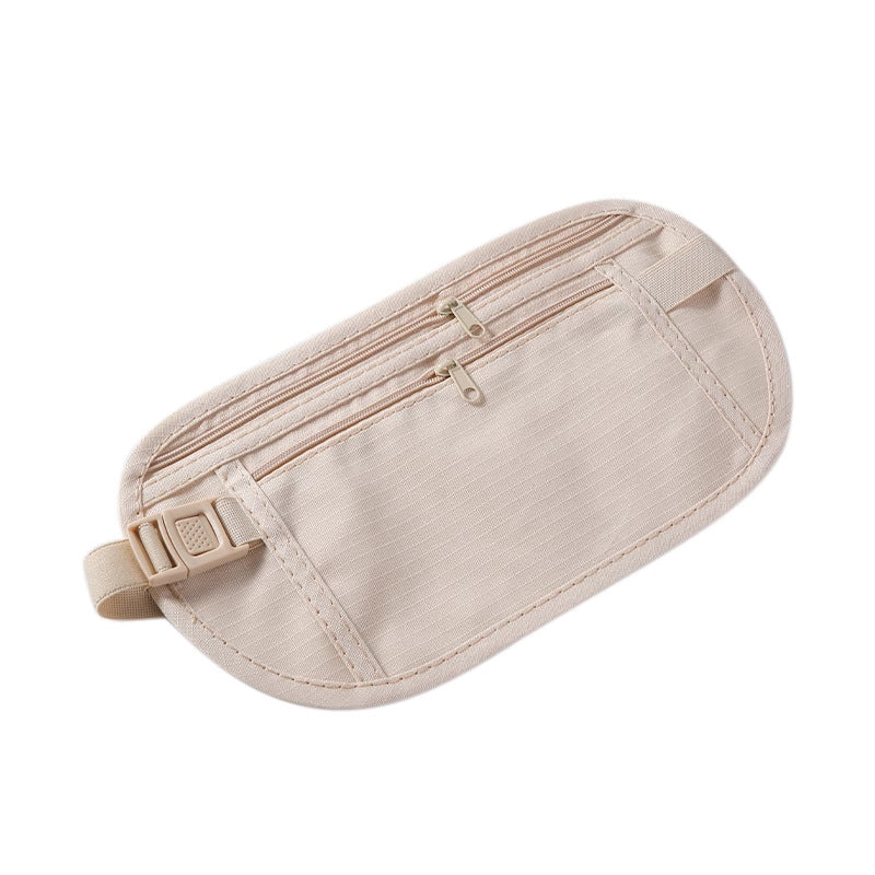 Anti-Theft Bag, Personal Waist Bag, Overseas Travel Sports, European Men and Women Invisible Thin Passport Bag, Anti-Theft Wallet for Men and Women - image 5