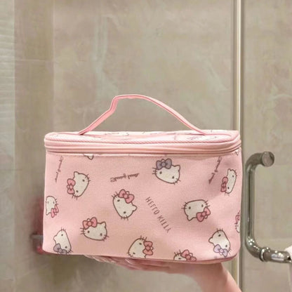 New Cute Large-Capacity Portable Storage Bag, Handbag, Travel Toiletry Bag, Three-Dimensional Bag for Women - image 4
