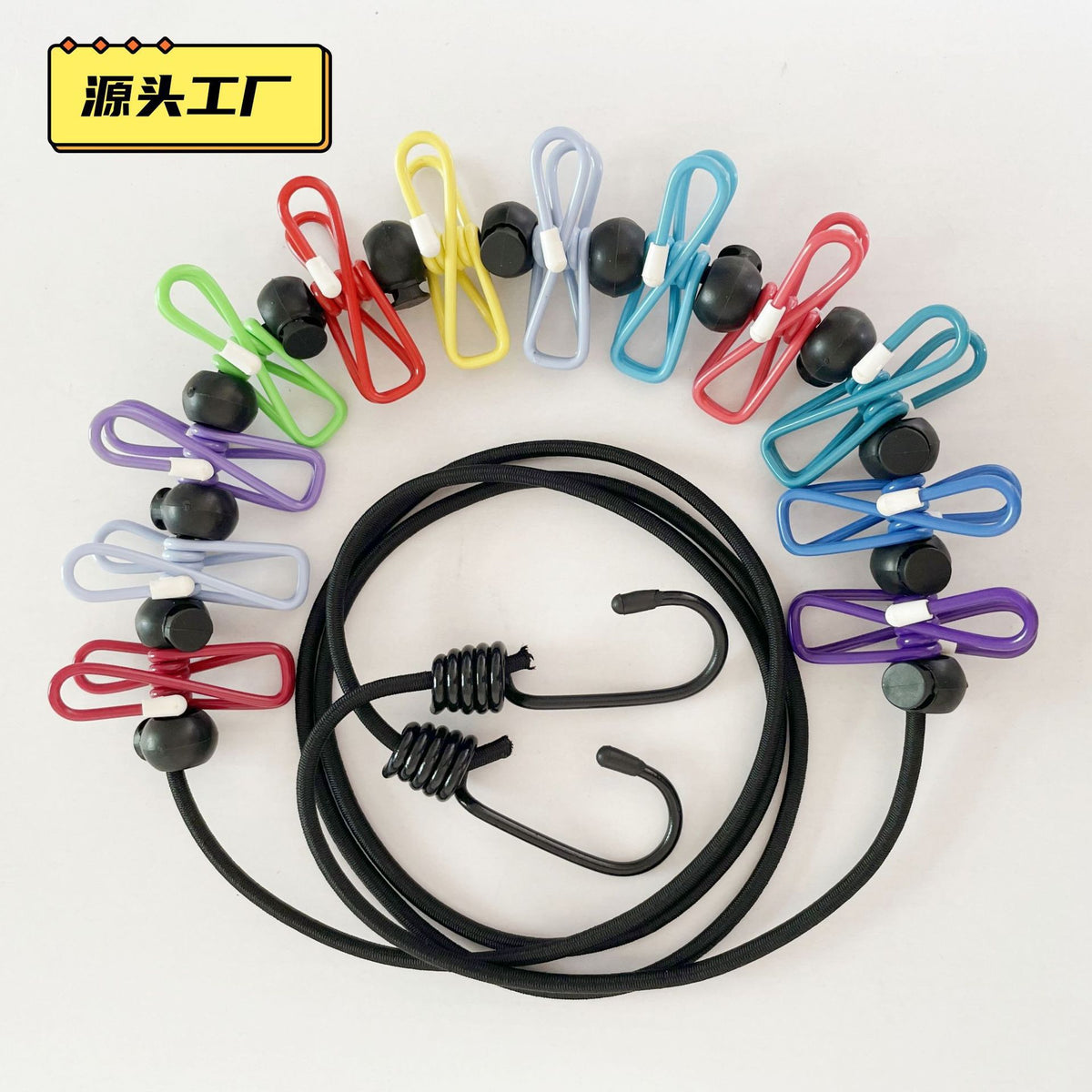Travel Hotel Clothesline Drying Rope for Hanging Clothes and Quilts, Outdoor Clothes Drying Tool, Portable and Windproof for Travel - image 1