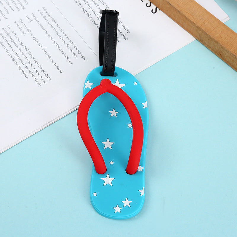 Cartoon Silicone Luggage Tag, Cute and Creative Luggage Tag, Pvc Soft Rubber Tag, Creative Small Pendant Decoration - image 3