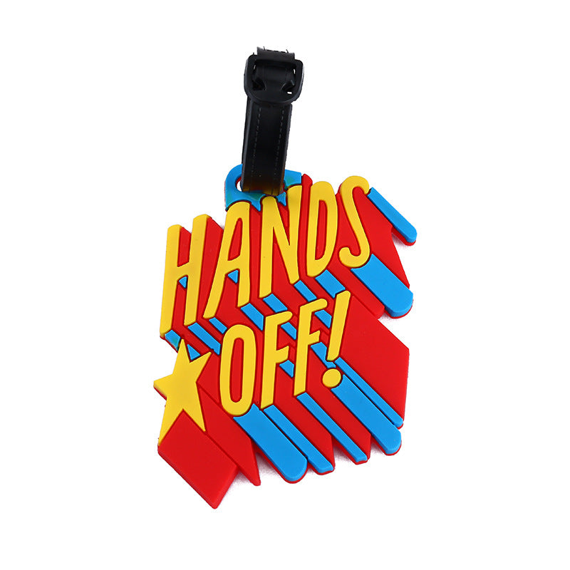 Cartoon Silicone Luggage Tag, Cute and Creative Luggage Tag, Pvc Soft Rubber Tag, Creative Small Pendant Decoration - image 5