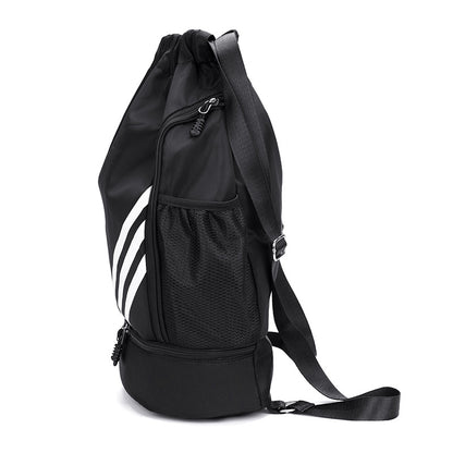 Drawstring Drawstring Storage Bag Basketball Training Sports Backpack Men's and Women's Outdoor Travel Large Capacity Lightweight Backpack - image 2