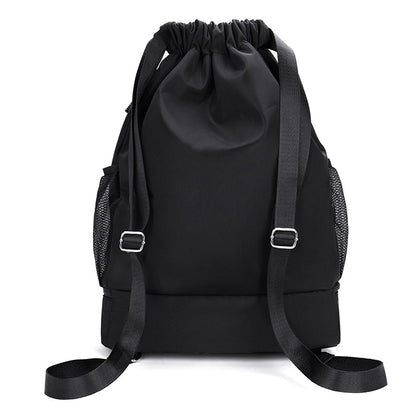 Drawstring Drawstring Storage Bag Basketball Training Sports Backpack Men's and Women's Outdoor Travel Large Capacity Lightweight Backpack - image 3