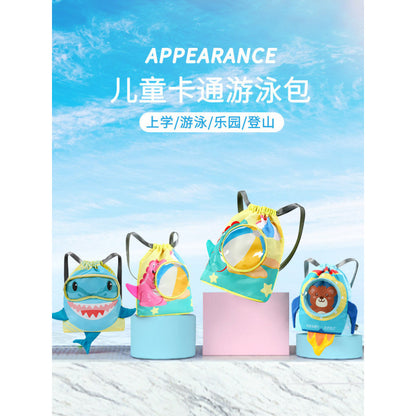 Children's Swimming Storage Toiletry Bag Dry and Wet Separation Sports Bag Swimming Bag Women's Waterproof Backpack Beach Bag Men's - image 2