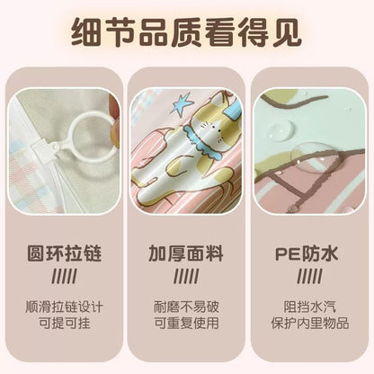 Travel Storage Bag, Clothes Pull-Tab Sealed Bag, Intimates, Shoes, Dust Bag, Portable Suitcase Organizing Bag - image 3
