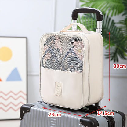 Shoe Storage Bag, Twill Fabric Travel Tote, Large Capacity Shoe Box, Insertable into Trolley Case, Storage Bag, Suitcase, Travel Bag - image 1