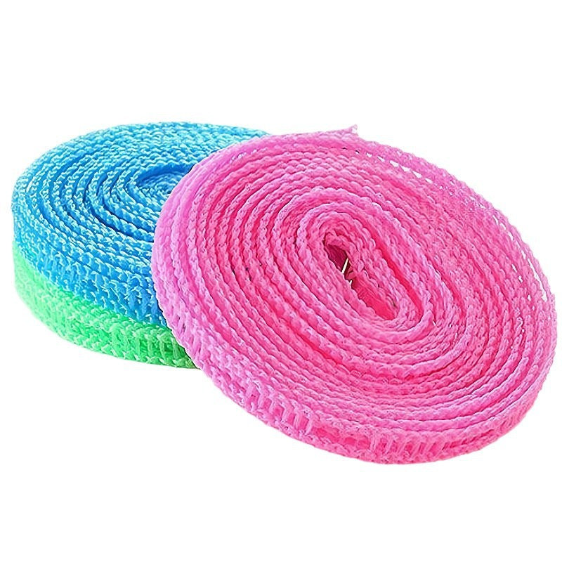 Indoor and Outdoor Universal Quilt Drying Rope Without Punching, Windproof Travel Clothes Drying Rope, Thickened Clothesline - image 5