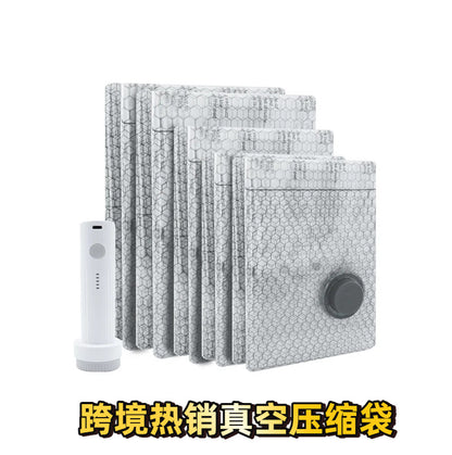 Carefully Selected Cross-Border Amazon Vacuum Compression Bag Storage Bag Travel Set Vacuum Clothing Special Bag - image 1