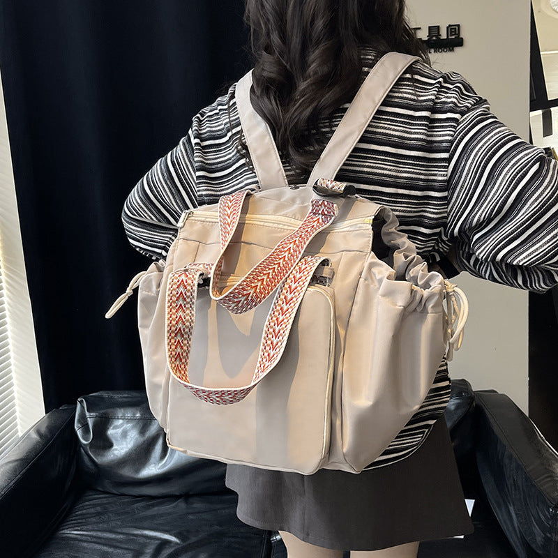 Cross-Border Hot-Selling 290 Nylon Fabric Women's Bag 2026 Korean Version New Large-Capacity Shoulder Bag Travel Tote Mommy Bag - image 3