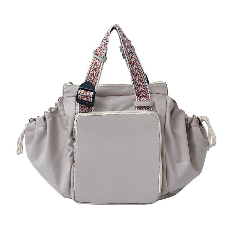 Cross-Border Hot-Selling 290 Nylon Fabric Women's Bag 2026 Korean Version New Large-Capacity Shoulder Bag Travel Tote Mommy Bag - image 5