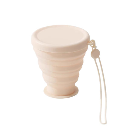 Foldable Water Cup Portable Travel Compressed Silicone Water Cup Outdoor Camping Foldable Retractable Toothbrushing Wash Cup - image 5