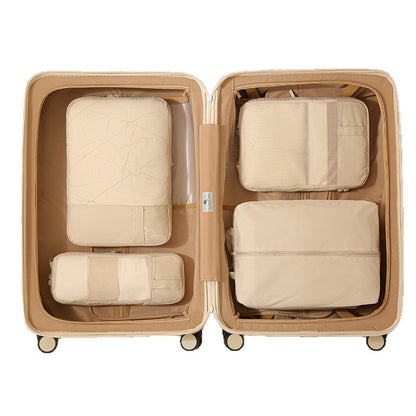 Upgraded Compressible Oxford Cloth Six-Piece Storage Bag Travel Moving Convenient Storage Bag Suitcase Travel Bag - image 5
