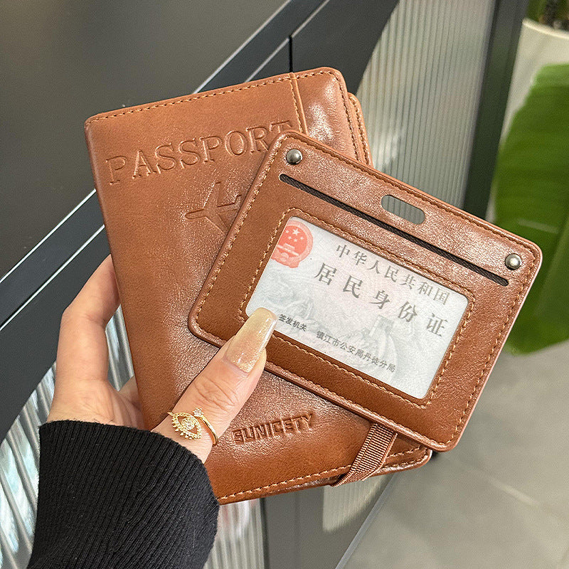 Multifunctional Passport Holder, Card Holder, Document Organizer, Boarding Pass Organizer, Ticket Holder, Wallet All-In-One for Women When Traveling Abroad - image 3
