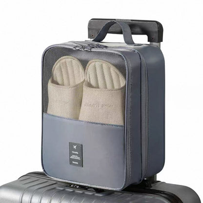 Shoe Bag Travel Storage Three-Layer Shoe Bag Portable Business Trip Travel Storage Shoe Bag Shoe Travel Storage Artifact - image 5