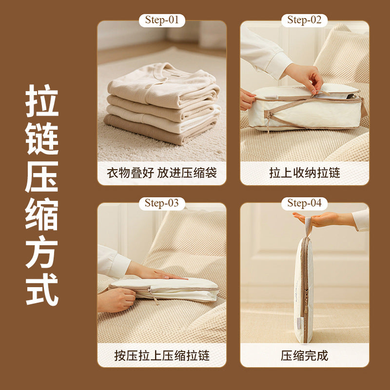 Baicaoyuan Travel Storage Bag, Packing Bag, Luggage Compressible Organizer for Clothes, Underwear, and Shoes - image 4
