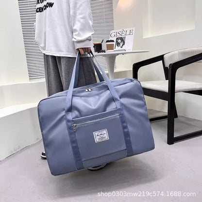 Quilt Storage Bag, Extra Large Capacity Oxford Cloth Moving Packing Bag, Travel Luggage Quilt, Clothing Storage Bag - image 2