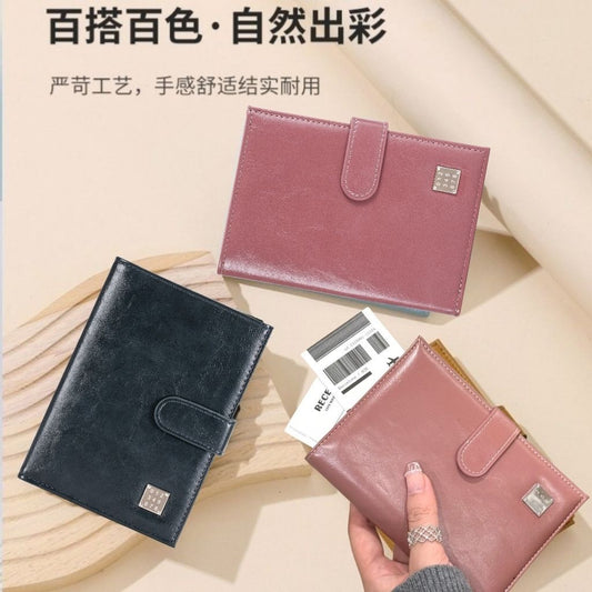 【Travel Companion】Multifunctional Passport Holder, Card Holder, Document Organizer, Ticket Holder, Wallet, Integrated Anti-Theft Protection - image 1