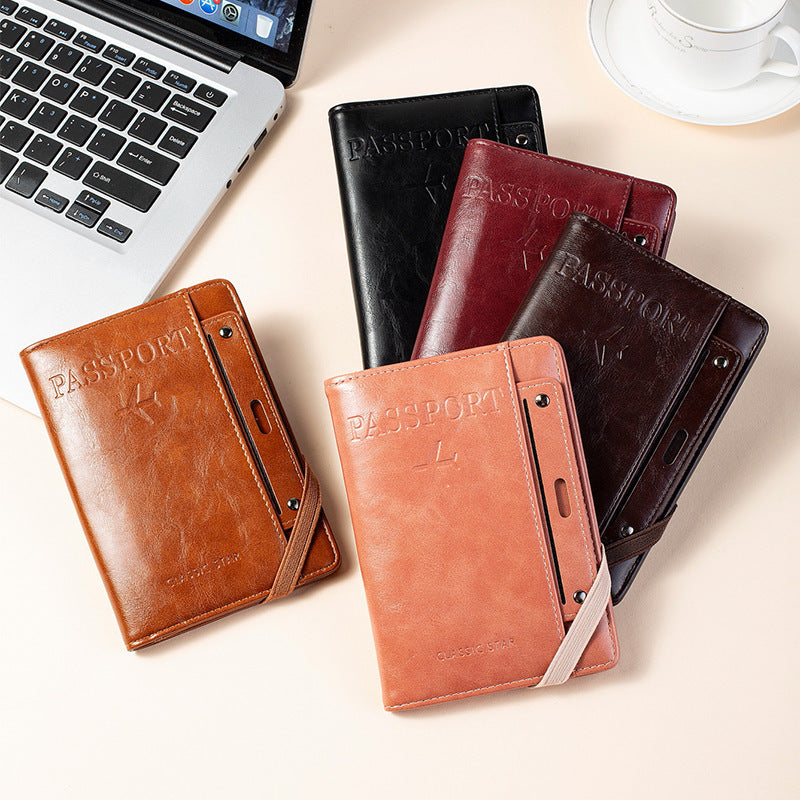 [Travel Items] Multifunctional Passport Holder, Document Holder, Ticket Holder, Wallet, All-In-One Anti-Theft Brush - image 4