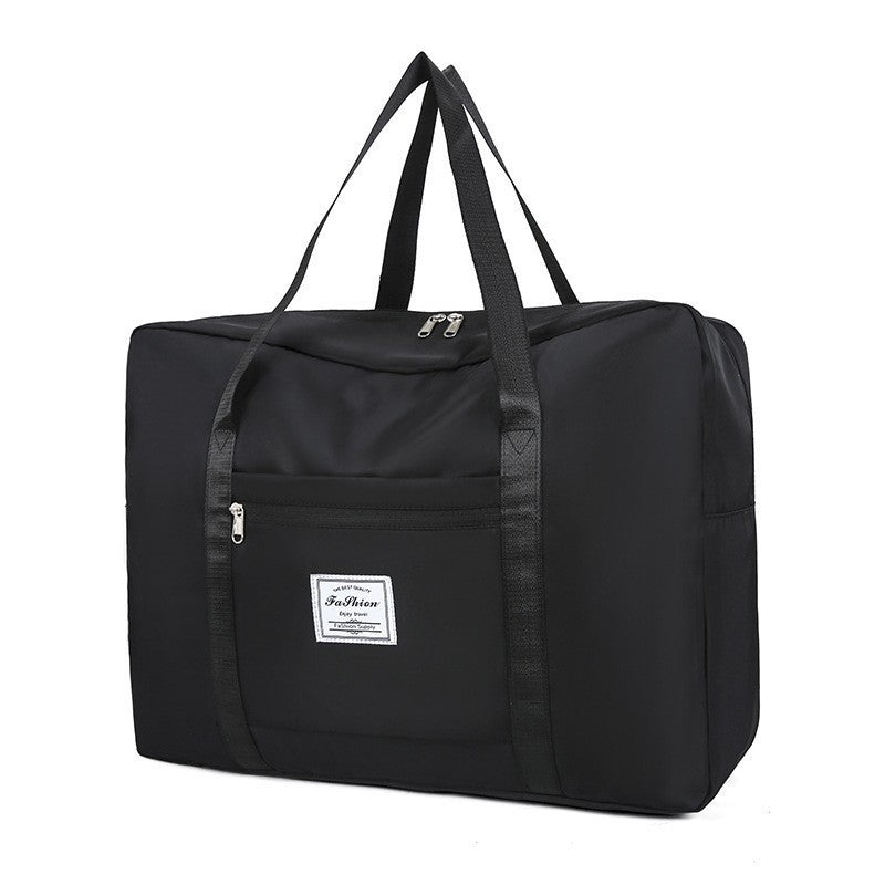 New Large-Capacity Travel Storage Bag Short-Distance Luggage Bag Trolley Portable Women's Foldable Travel Storage Bag - image 1