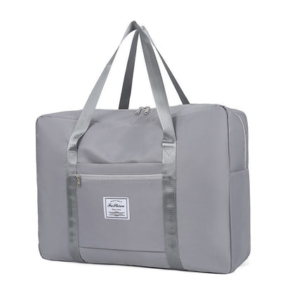 New Large-Capacity Travel Storage Bag Short-Distance Luggage Bag Trolley Portable Women's Foldable Travel Storage Bag - image 4