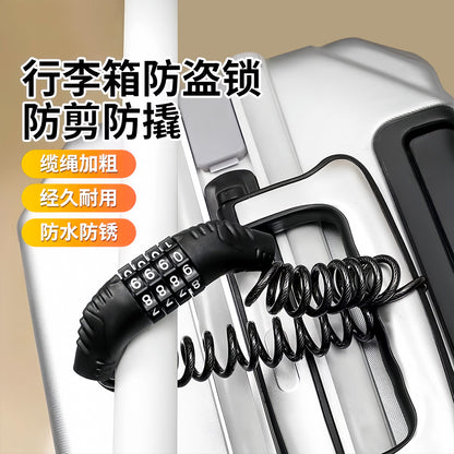 Suitcase Anti-Lost Password Lock Outdoor Travel Train Suitable for Security Anti-Theft Anti-Rust Portable Lock Padlock - image 1