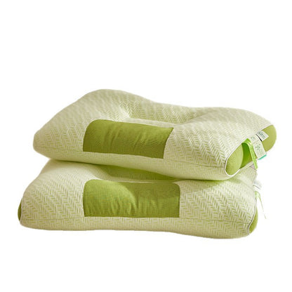 Bamboo Charcoal Anti-Mite Neck Pillow Pillow Core for Sleeping Home Use for a Pair of Single Male and Female Student Dormitories Without Collapse of the Whole H - image 5