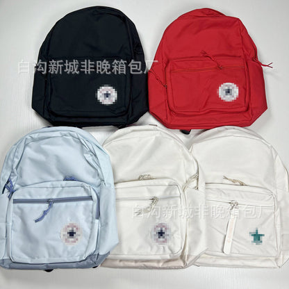 New Trendy Brand Kw Large-Capacity Backpack for Men and Women, Outdoor Travel Bag, Computer Bag, Campus High School Student Bag - image 1