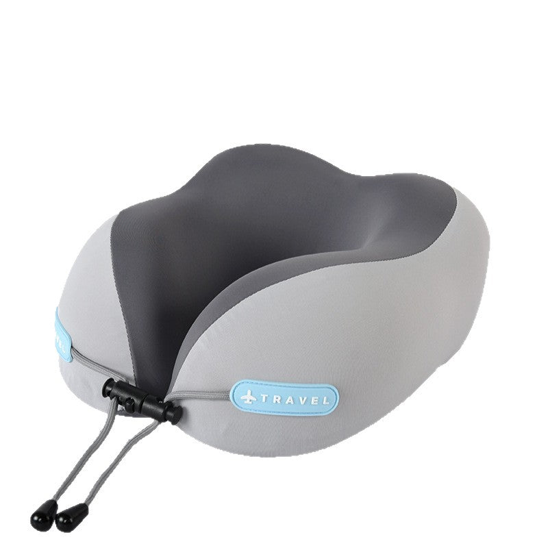 Portable U-Shaped Pillow, Ice Silk Neck Pillow, Travel Pillow, Airplane and High-Speed Rail Sleeping Pillow, Neck Support Pillow, U-Shaped Pillow - image 5