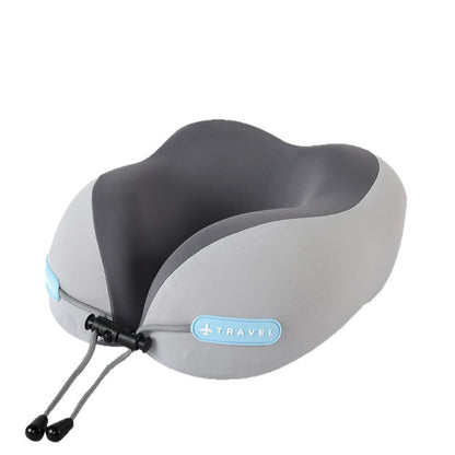 Portable U-Shaped Pillow, Ice Silk Neck Pillow, Travel Pillow, Airplane and High-Speed Rail Sleeping Pillow, Neck Support Pillow, U-Shaped Pillow - image 5