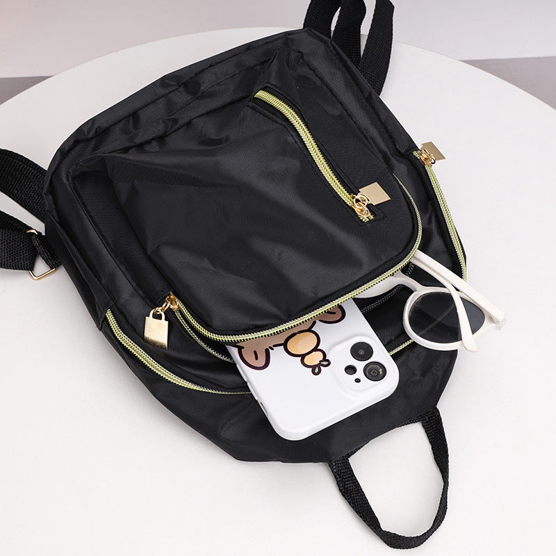 Large-Capacity Middle School Student Schoolbag Outdoor Short-Distance Business Trip Travel Backpack Men's Multi-Functional Commuter Casual Backpack - image 4
