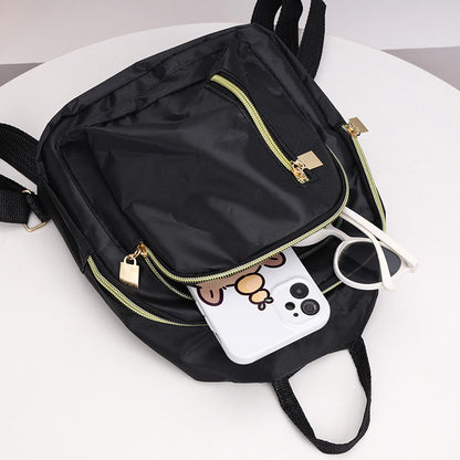 Large-Capacity Middle School Student Schoolbag Outdoor Short-Distance Business Trip Travel Backpack Men's Multi-Functional Commuter Casual Backpack - image 4