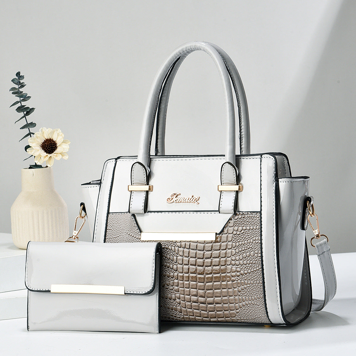 Leather Travel Tote Bag