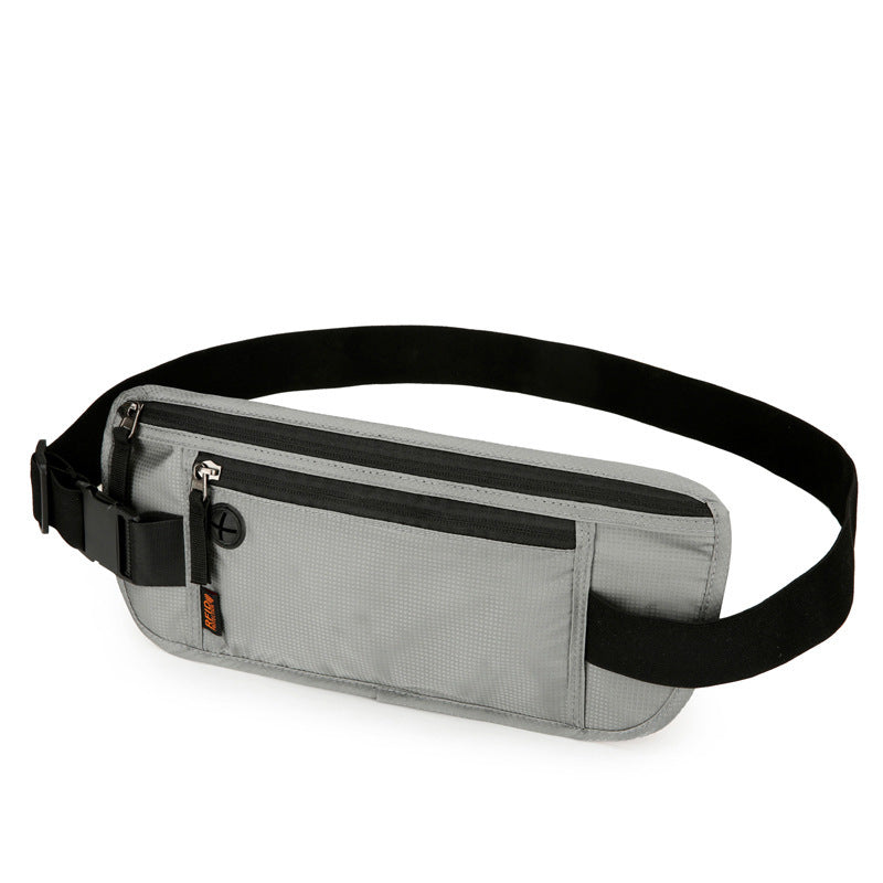 2026 New Model Mobile Phone Passport Document Bag Waist Bag Anti-Theft Rfid Waterproof Ultra-Thin Mobile Phone Waist Bag - image 5