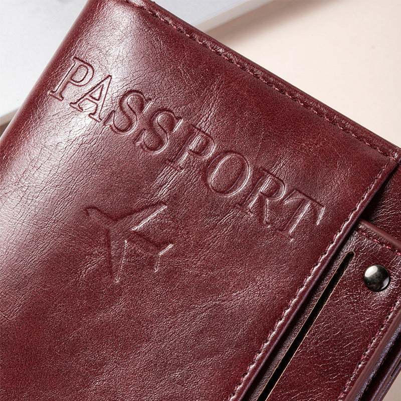 Passport Holder New Model Multifunctional Storage Card Holder All-In-One for International Travel Men and Women Passport Bag Ticket Holder Document Organizer - image 3