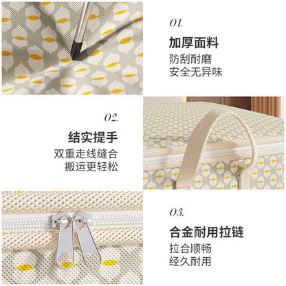 Jumbo Bedroom Storage Bag Organizer Box for Home Clothes, Gray Corrugated Packing Bag Factory Wholesale - image 4