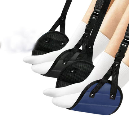 Travel Foot Rest Hammock Desk Hanging Foot Outdoor Foot Rest Hammock Portable Aircraft Hammock High-Speed Rail Seat Foot Rest - image 5