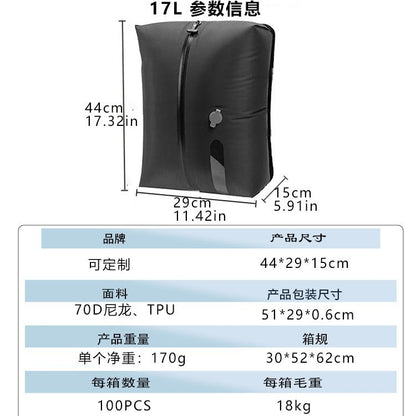 Travel Vacuum Bag Compression Bag Airtight Moisture-Proof Waterproof Suitcase Travel Clothing Packing Organizer Storage Bag - image 2