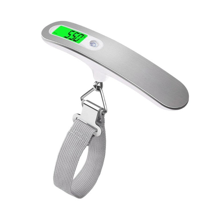 Stainless Steel Portable Electronic Scale 50kg Convenient High-Precision Household Express Scale Small Luggage Travel Scale - image 5