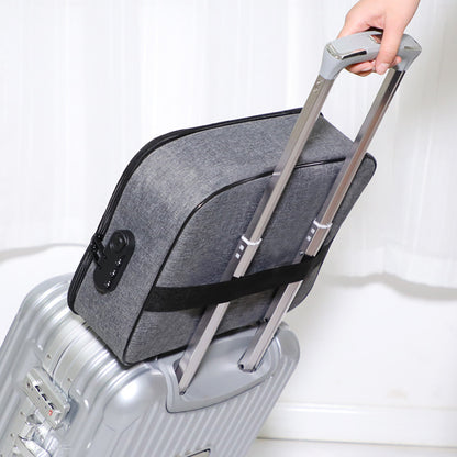 Travel Document Storage Bag, Large-Capacity Layered Passport Card Bag, Waterproof Folder, File Organizer, Cross-Border Document Bag - image 3