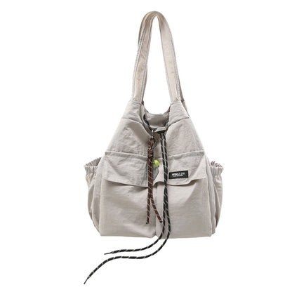 Travel Dual-Use Backpack for Women, Lightweight Korean Trendy and Cool College Student Class Commuting Simple Mountain Style Single Shoulder Mountaineering Bag - image 5