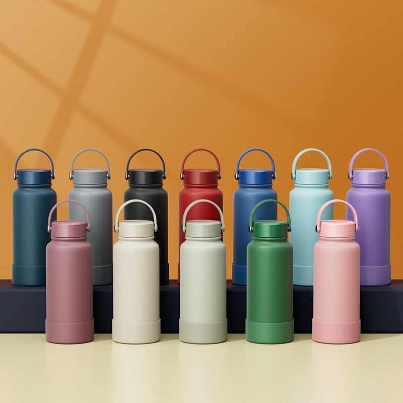 Cross-Border 304 Stainless Steel Space Kettle Amazon Supplies Outdoor Portable Large-Capacity Thermos Cup Travel Kettle - image 2