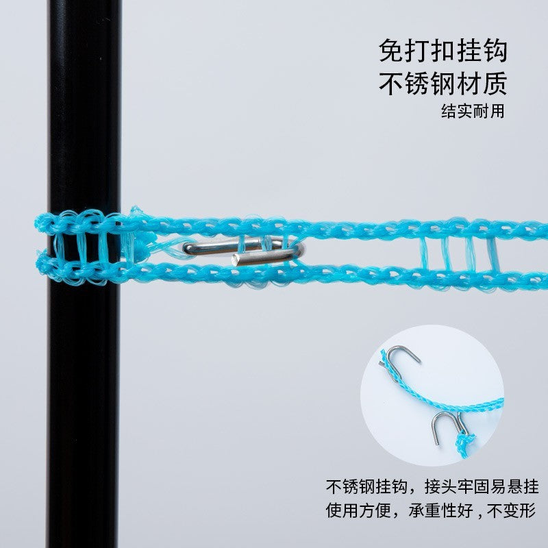No-Drill Outdoor Travel Clothesline, Thickened Nylon Rope, Non-Slip, Windproof Clothesline, Fence-Style Drying Rope, Clothes Drying Rope - image 4