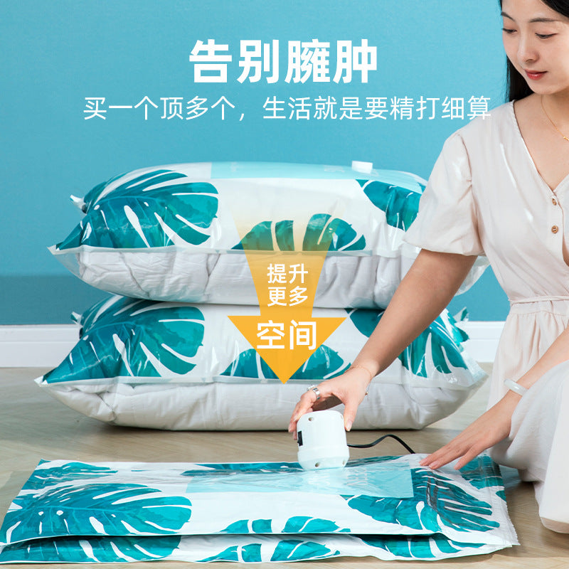 Vacuum Compression Bag Thickeneded Storage Clothing Quilt Air Extraction Household Clothing Quilt down Jacket Large Bag - image 4